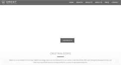 Desktop Screenshot of crestrealestate.com